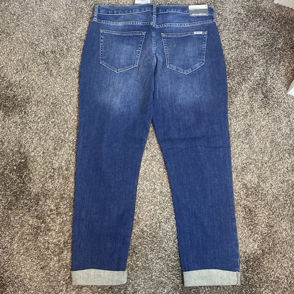 Eddie Bauer Boyfriend Jeans Slim Regular sz 8 NWT - Picture 4 of 8